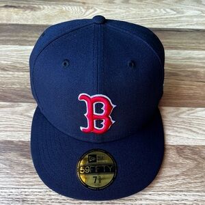 New ERA 59 Fifty 7/3-8 Boston Red Socks Baseball Cap